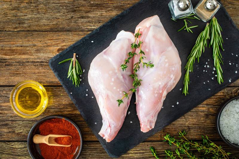 CUISSE DE LAPIN HALAL