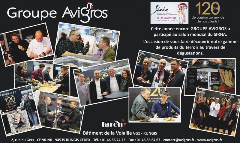 Taron au salon du SIRHA