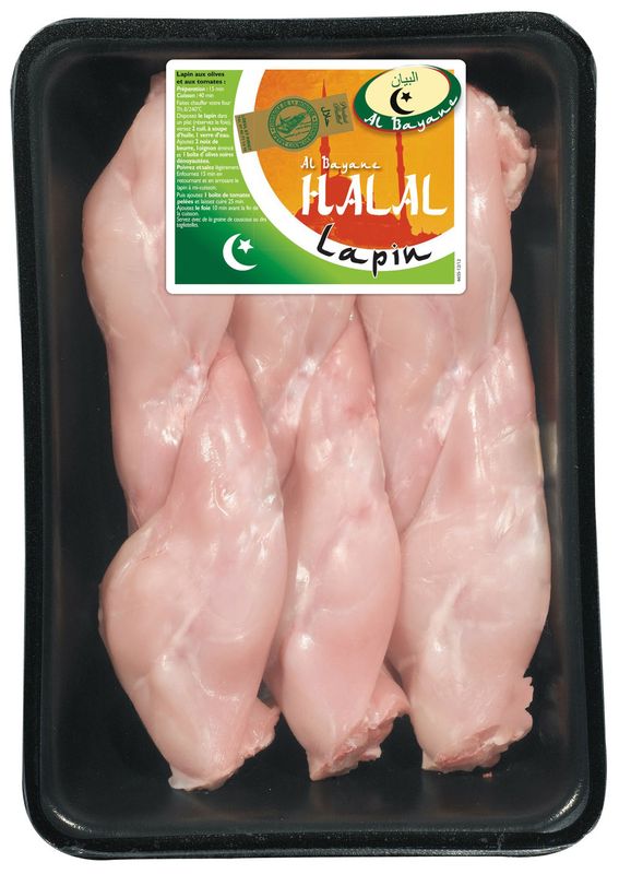 CUISSE DE LAPIN HALAL
