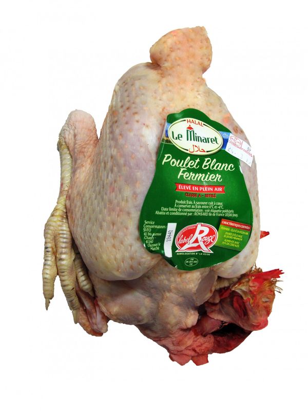 POULET HALAL FERMIER EFFILÉ LABEL ROUGE